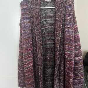 Multicolor Knit Women's Sweater